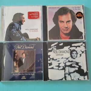 Neil Diamond CD Lot (4) | Lovescape, 12 Songs, On the Way, I'm Glad | VG+